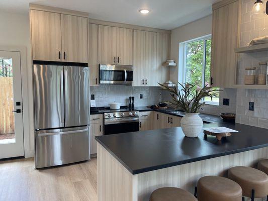 One of our kitchen projects for a Multi-Family in Portland.