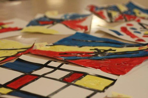 Mondrian Art Lesson