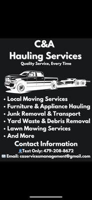 C&A Hauling Services