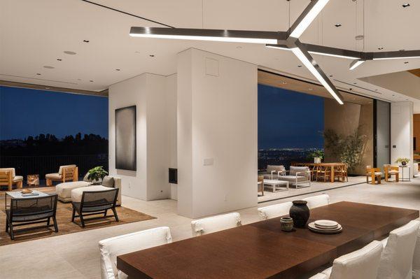 Imagine entertaining your guests in a room with beautifully appointed lighting and furnishings. Every automation, at the push of a button.