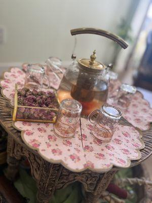 Join our weekly woman's circle & Tea Rituals