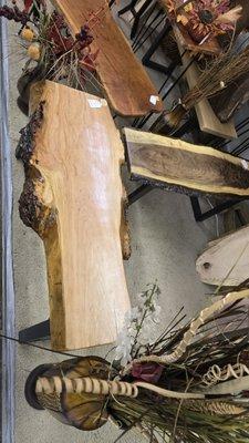 Hi I'm chris shea the wood guy, local wood artist, crafter. I have a booth with lots of wood for crafters and my own creations..