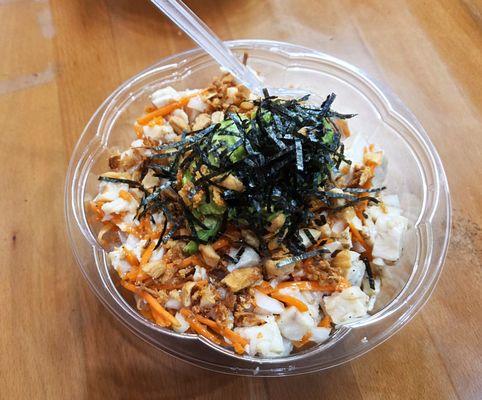 My sesame chicken, It was enjoyable.