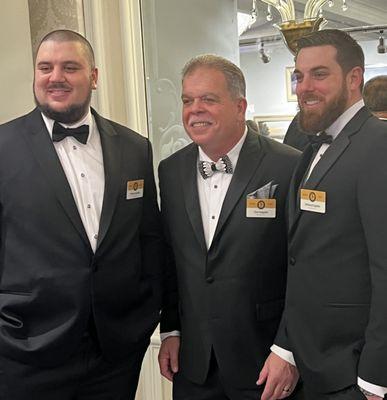 The owners, Tony, Anthony and Andrew Kolgaklis at SEWE 2025