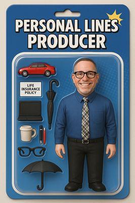 I guess I'm kind of a big deal now. An action figure. How fun...