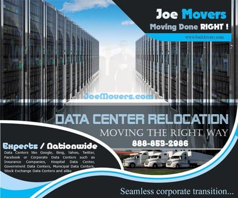 Data Center Movers - Data Center Relocation Services