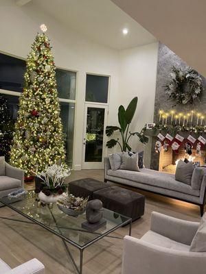 Private residence holiday event in HH