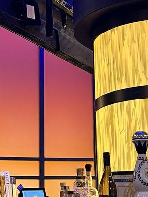 If you look you can see the dust on the back of the TV's