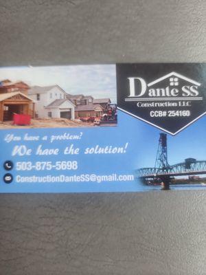 Dante SS Construction