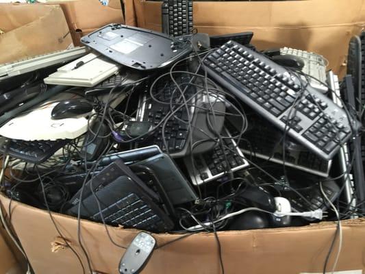 Keyboards,WTB Electronics Recycling