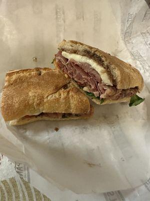 P25-Prosciutto and Mozzarella