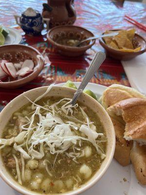 Green pozole