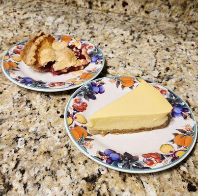 Key Lime Pie, Cherry Pie