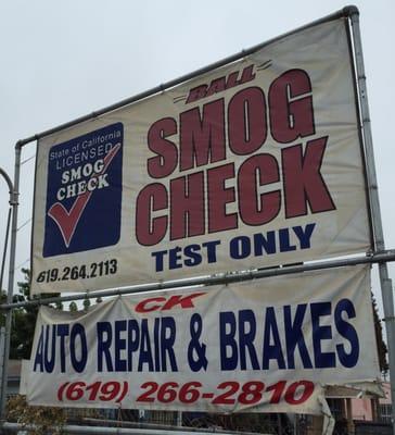 Ball Smog Check