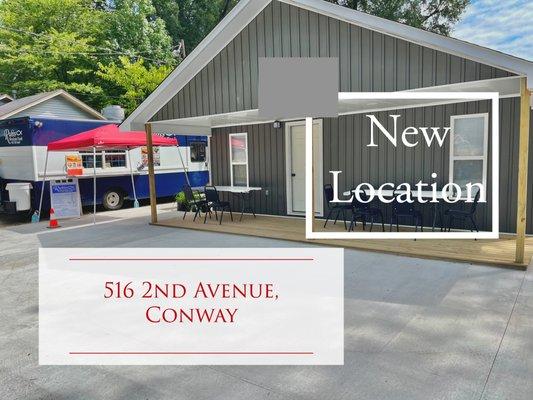 New location, 516 2nd Avenue, Conway AR