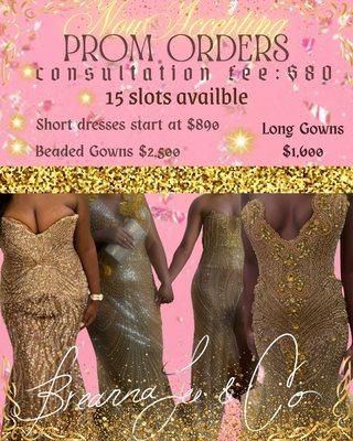 Gown Start prices