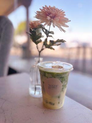 Banana Cream Matcha.