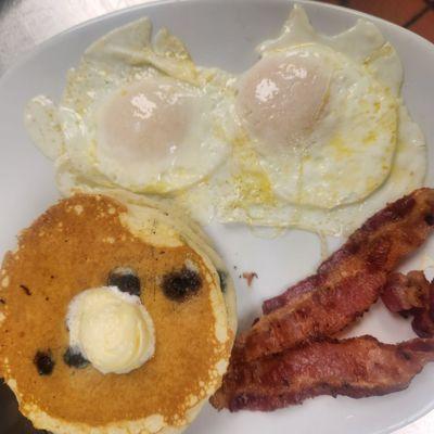 Blueberry Buttermilk Pancake Platter
