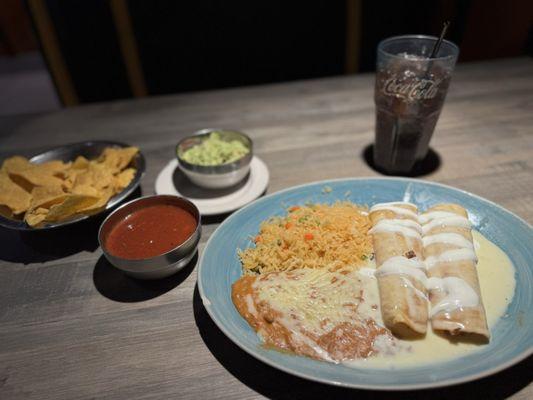Chimichangas to soothe your soul!