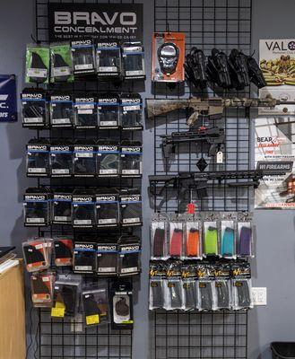 Shop Interior - Holster, Magazine, Rifle Rack