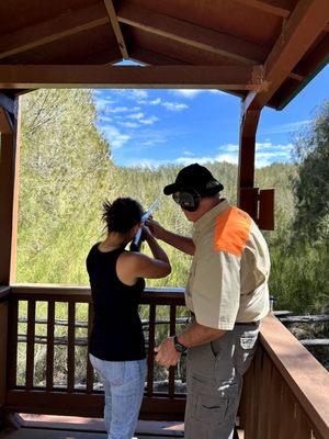 Dennis is a wonderful guide and instructor!