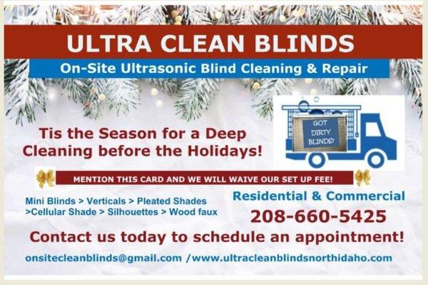 Ultra Clean Blinds Ultrasonic Blind Cleaning