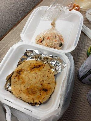 Pork pupusa