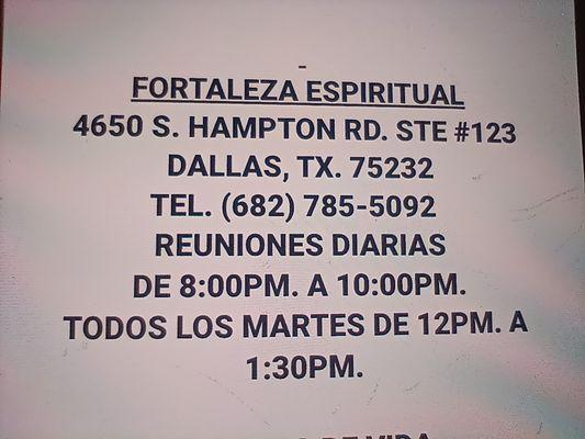 Grupo Fortaleza Espiritual