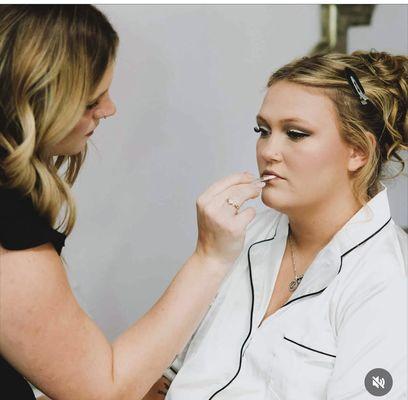 Just a touch of beauty by our boujee artist Bailey