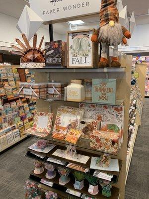 Yes, they still have fall decor!