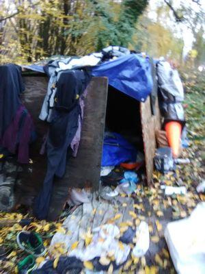 Sunset Hwy by Vista Ridge tunnel. Inadequate trespass prevention measures. Months have gone by without abatement even after reporting!