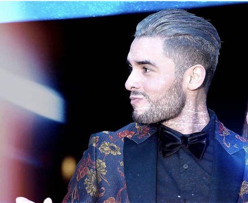 bleach and tone. Silver fox.