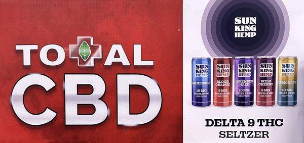 Total CBD Indy - trusted cannabis store for CBD, Hemp THC, Sun King Hemp Delta 9 THC Seltzers. Proudly Serving Geist, Lawrence, Indianapolis