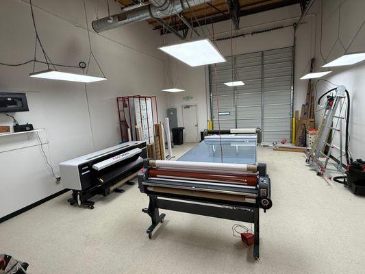 FASTSIGNS of Eastvale production area.