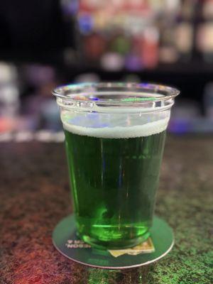Free green beers