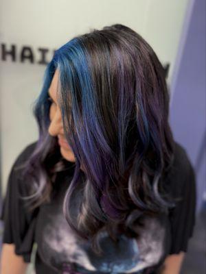 Galaxy hair