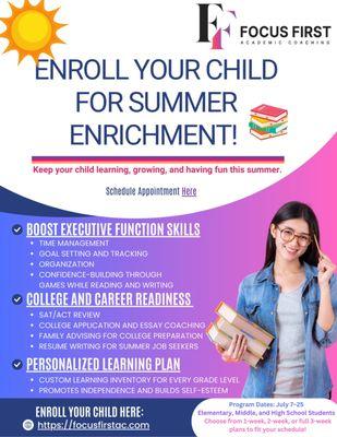 Focus First Academic Coaching