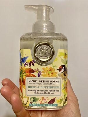 New scent! Beautiful foaming Shea Butter Hand Soap