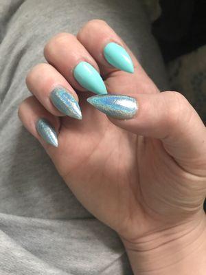 Again, I'm not disappointed!! This is the best place to get your nails done! I promise you won't be upset!!!!