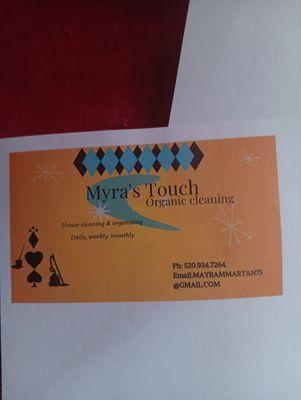 Myra's Touch Organic Cleaning