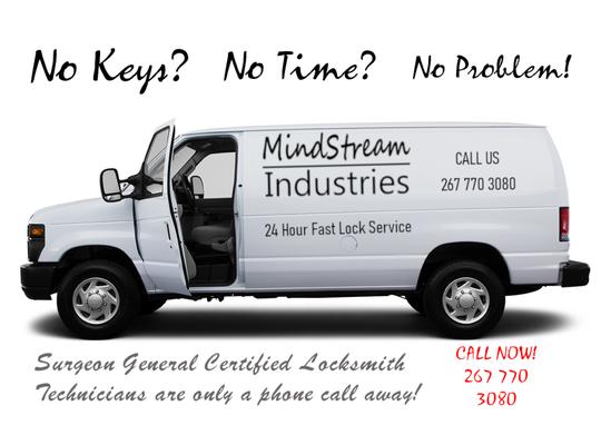 No Keys, No Time? No Problem! Professional, Affordable and Fast Service available 24/7!