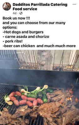 Dadditos Parrillada Catering Food service