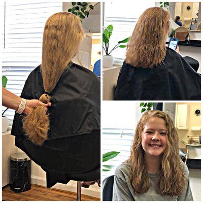 Taking this sweet girl shorter for summer!