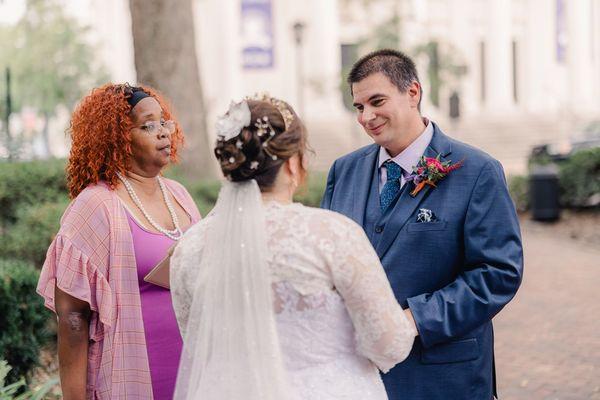 Wedding Officiant Tia
