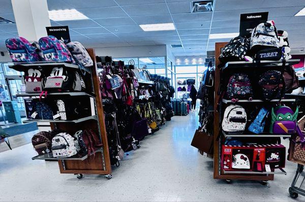 Backpacks and handbags