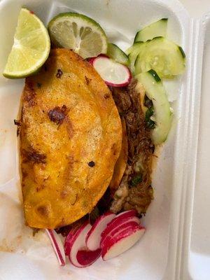 Quesa Birria Doble Taco