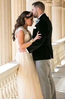 Braidless sewin for Maria's special day