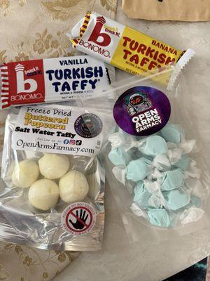 Freeze Dried Candy, Assorted Taffy