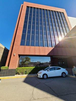 This is the building her office is in.