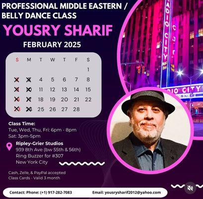 Yousry Sharif School of Middle Eastern Dance